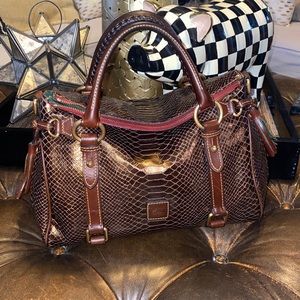 Authentic Dooney & Bourke Florentine Satchel